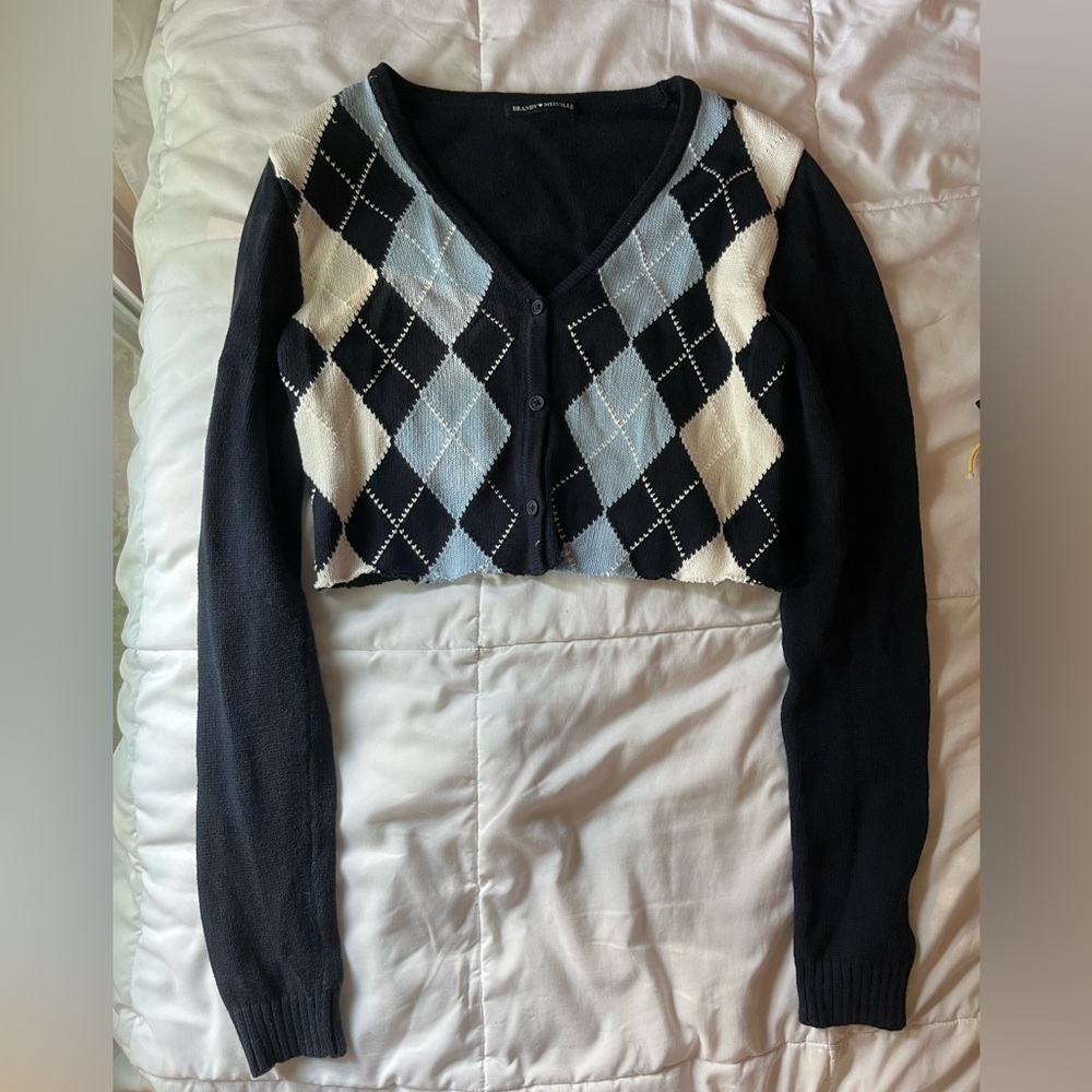 BRANDY MELVILLE argyle sweater